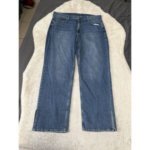 Gap 90s Loose High Rise Womens Blue Denim Jeans Size 38x30 Pants Y2K‎ Style